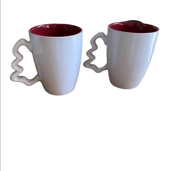 California Pantry Christmas 2020 Mug Set 2 with Reindeer and Christmas Trees - Picture 4 of 10